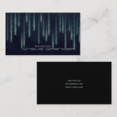 Carte de visite de codeur de directeur des (Devant / Derrière)