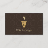 Carte de visite de Coffeeshop (Dos)