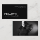 Carte de visite de coiffeur (Devant / Derrière)