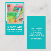 Carte de visite de coiffeur (Devant / Derrière)