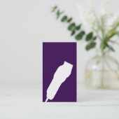 Carte de visite de coiffeur/Cosmetologist de (Debout devant)