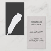 Carte de visite de coiffeur/Cosmetologist de (Devant / Derrière)