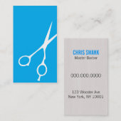 Carte de visite de coiffeur/Cosmetologist de (Devant / Derrière)