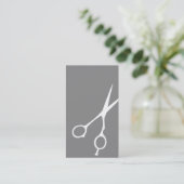 Carte de visite de coiffeur/Cosmetologist de (Debout devant)