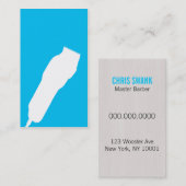 Carte de visite de coiffeur/Cosmetologist de (Devant / Derrière)