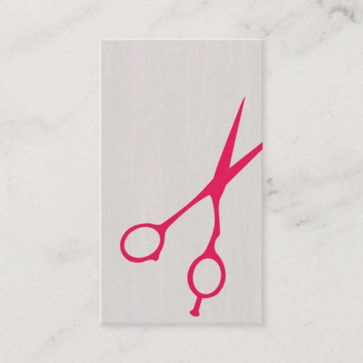 Carte de visite de coiffeur/Cosmetologist de (Devant)