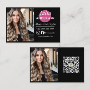 Carte de visite de coiffeur : petite entreprise ph