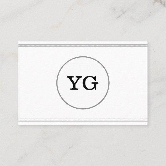 Carte de visite de coiffeur simple et simple (Dos)