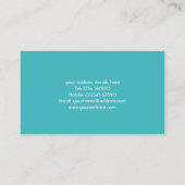 Carte de visite de coiffeurs (Dos)