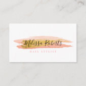 carte de visite de coiffure tendance (Devant)