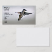 Carte de visite de colibri (Devant / Derrière)