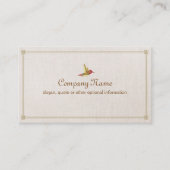 Carte de visite de colibri (Devant)