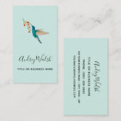 Carte de visite de colibri (Devant / Derrière)