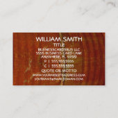 Carte de visite de collecteur de métaux de ferrail (Dos)