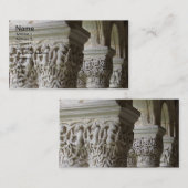 Carte de visite de colonnes (Devant / Derrière)