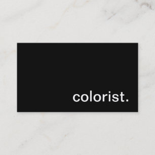 Carte de visite de coloriste