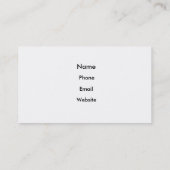 Carte de visite de compagnie de panneau solaire (Dos)