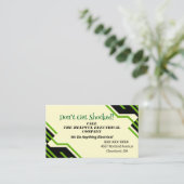 Carte de visite de compagnie électrique (Debout devant)