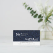 Carte de visite de comptabilité/de comptabilité Bl (Debout devant)