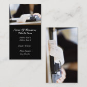 Carte de visite de comptable (Devant / Derrière)