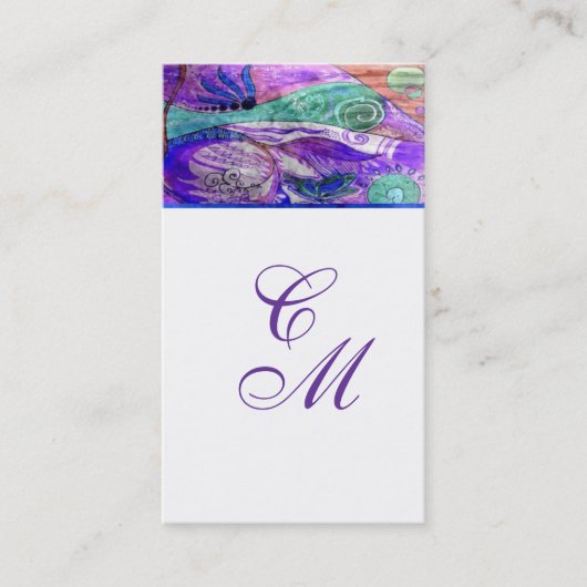 Carte de visite de concepteur (Devant)