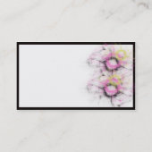 carte de visite de concepteur (Dos)