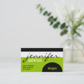 Carte de visite de concepteur (Debout devant)