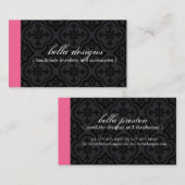 Carte de visite de concepteur de bijoux (Devant / Derrière)