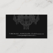 Carte de visite de concepteur d'intérieur (Dos)