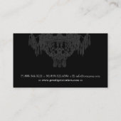 Carte de visite de concepteur d'intérieur (Dos)