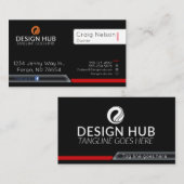 Carte de visite de concepteur en ligne (Devant / Derrière)