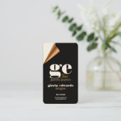 carte de visite de concepteur graphique (Debout devant)