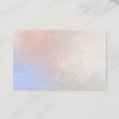 Carte de visite de concepteur multitonique (Dos)