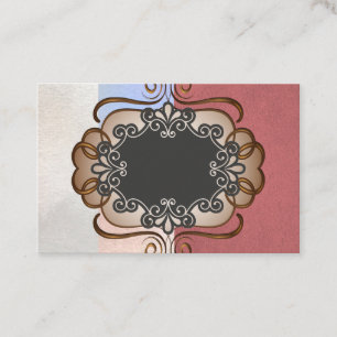 Carte de visite de concepteur multitonique
