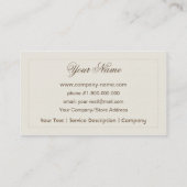 Carte de visite de conception de Chinois (Dos)