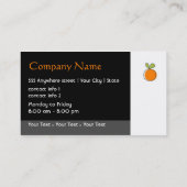 Carte de visite de conception de cuisine (Dos)