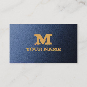 Carte de visite de conception de Denin