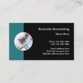 Carte de visite de conception de logo professionn (Devant)