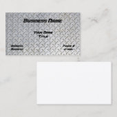 Carte de visite de conception de plat de diamant (Devant / Derrière)