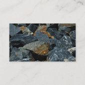 Carte de visite de conception de roche (Devant)
