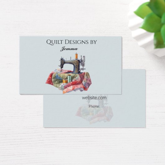 Carte de visite de conception de surfaces composée (Bureau)