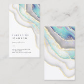 carte de visite de conception d'encre (Devant / Derrière)