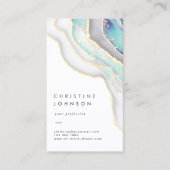 carte de visite de conception d'encre (Devant)