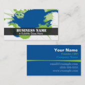 Carte de visite de conception graphique (Devant / Derrière)