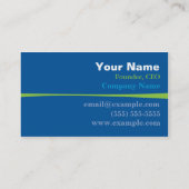 Carte de visite de conception graphique (Dos)