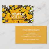 Carte de visite de conception graphique cool (Devant / Derrière)