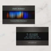 carte de visite de conception moderne (Devant / Derrière)