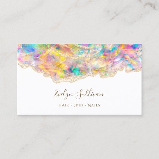 carte de visite de conception optique (Devant)