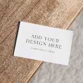 Carte de visite de conception personnalisé 3,5 x 2