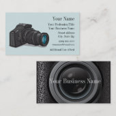 Carte de visite de conception photographique (Devant / Derrière)